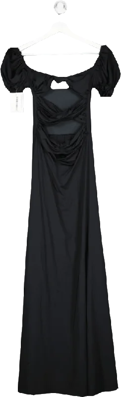 Agua Bendita Black Bali Dust Dress UK S