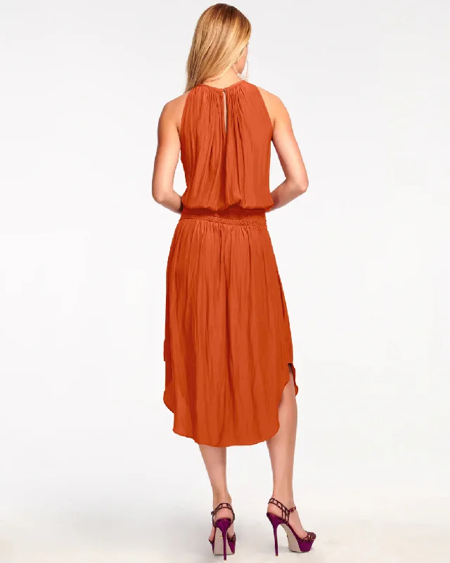 Audrey Midi Dress - Cinnamon