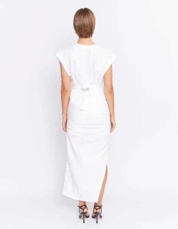 CLIFTON DRESS | POWDER