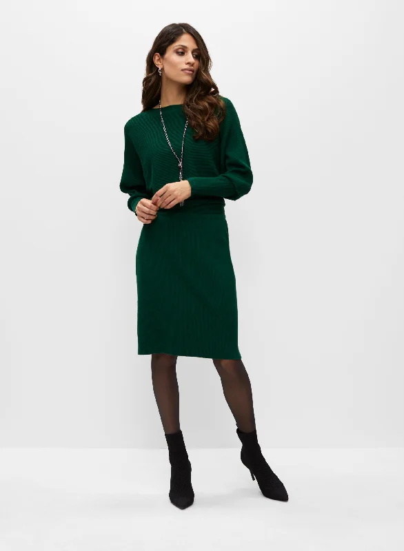 Dolman Sleeve Sweater Dress