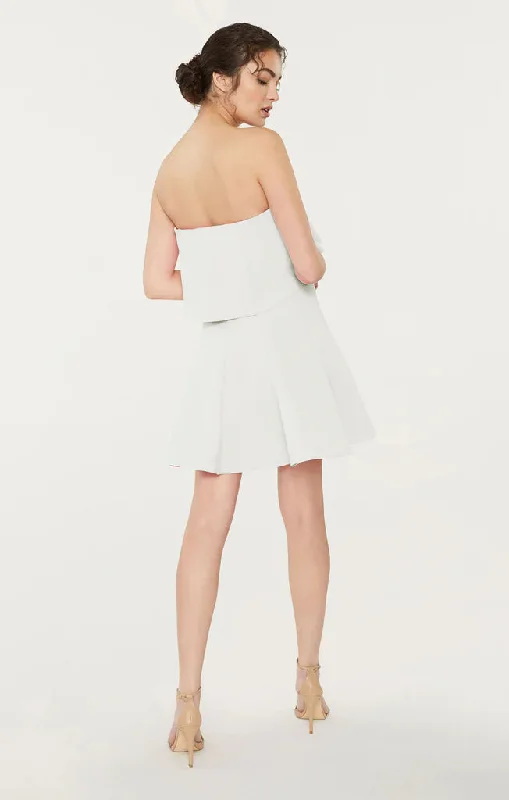 Driggs Flouncy Dress - White