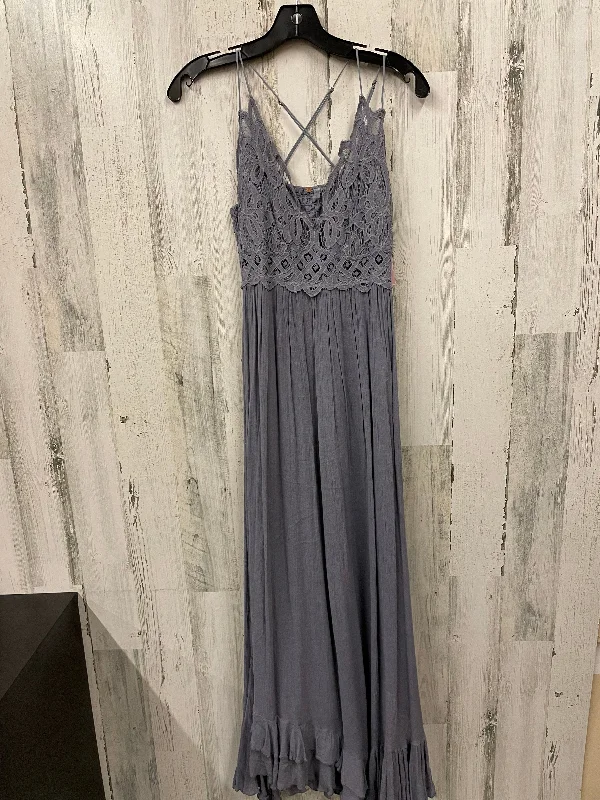 Grey Dress Casual Maxi Free People, Size M