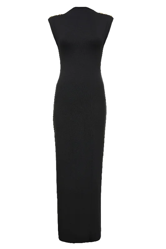 Harper Maxi Dress (Black)