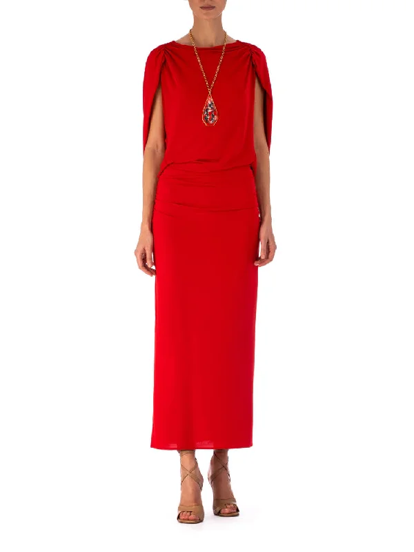 Harriet Dress Rouge