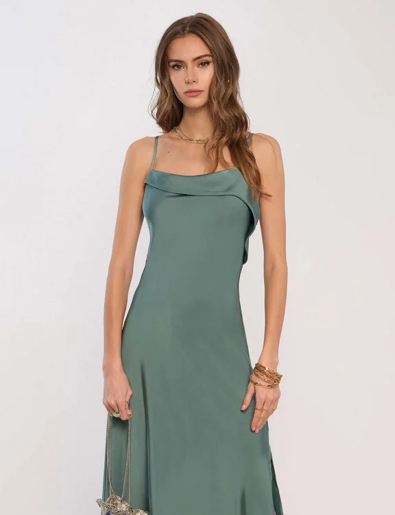 Corine Dress in Jade