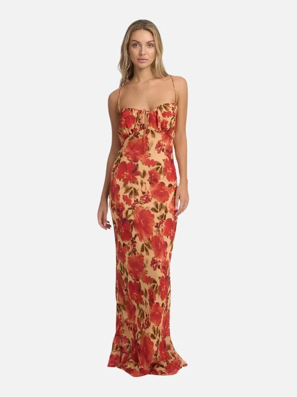 Marta Maxi Dress - Camellia