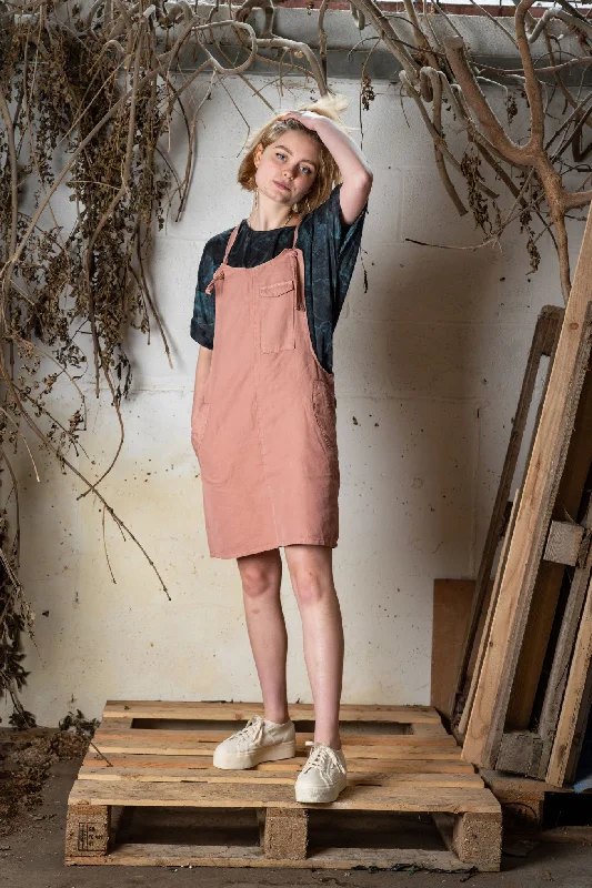 PEGGY Pink - Organic Cotton Dress by Flax & Loom