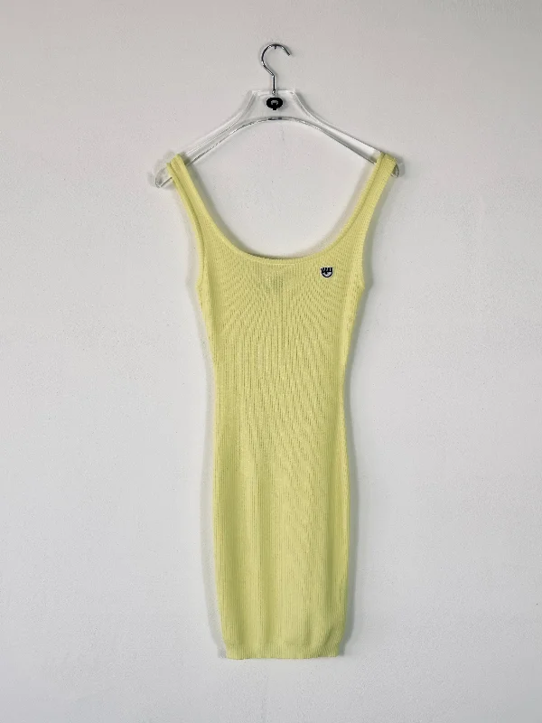 Ribbed Slim Dress