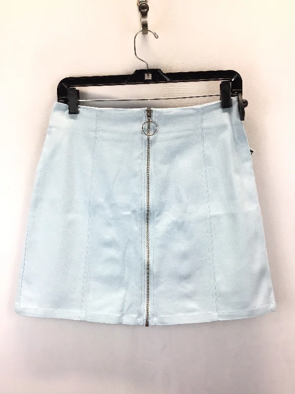 Skirt Mini And Short Blue Rain, Size M