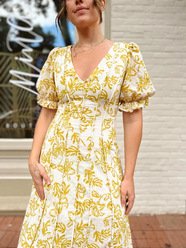 Sunflower Maxi Dress